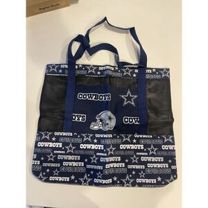 Dallas Cowboys football tote bag Blue